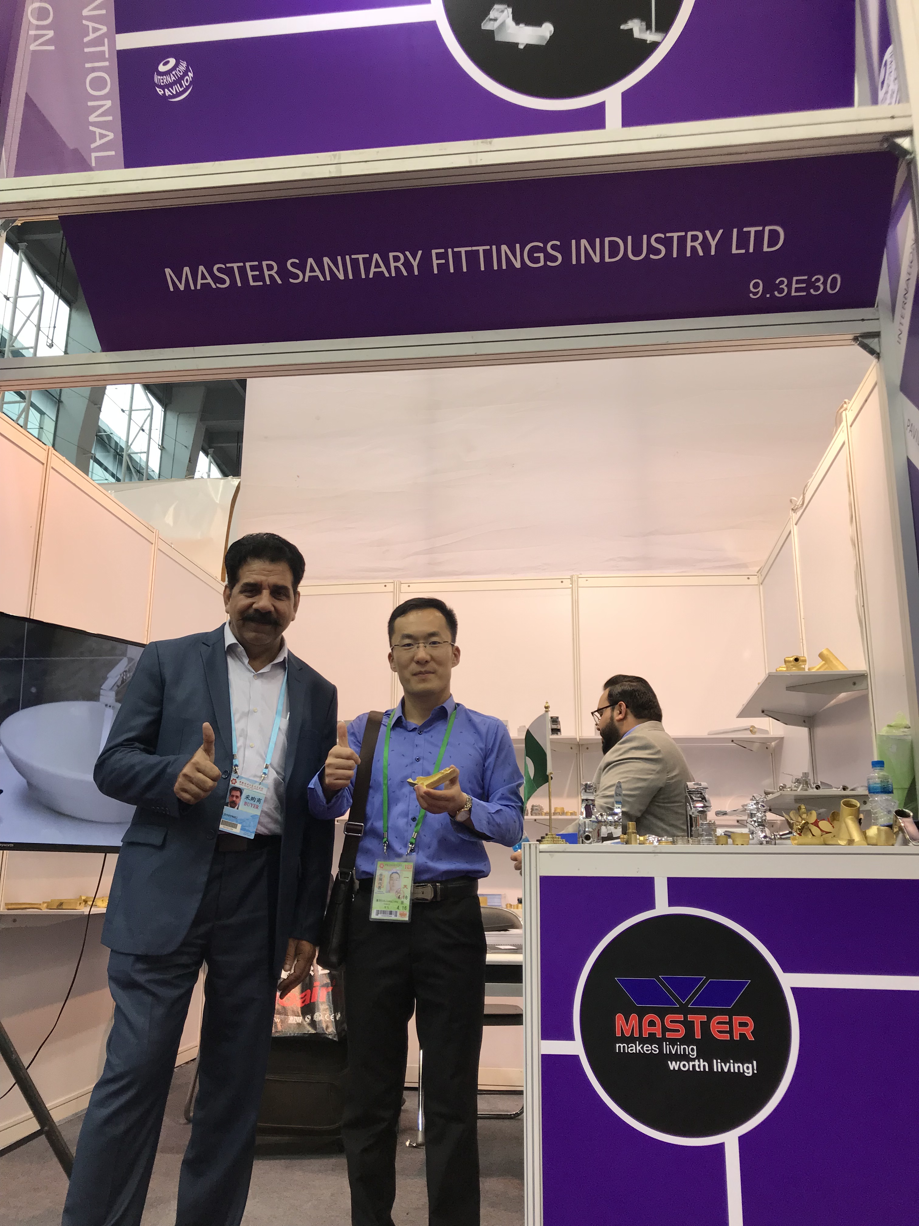 FEDA and MASTER stand together in Canton Fair 123