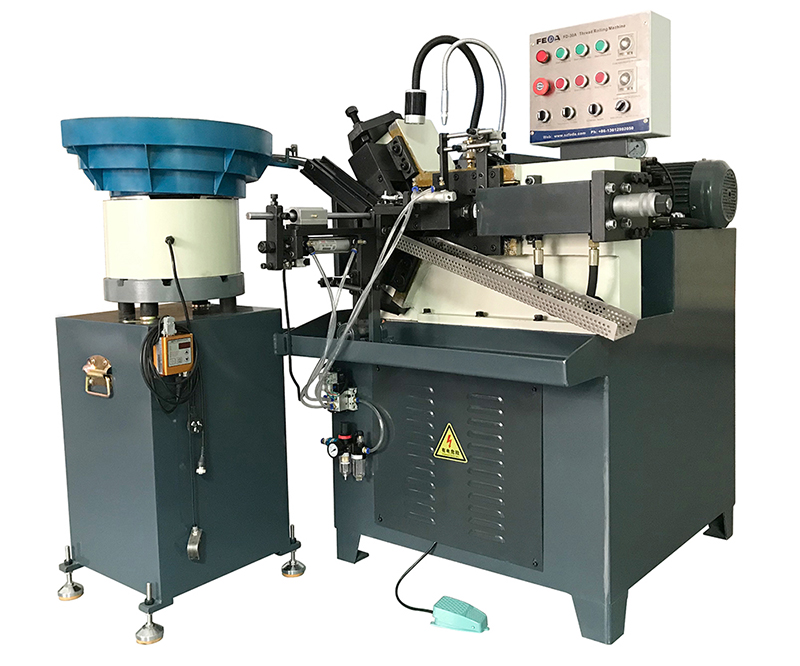 Automatic three rollers machine for making auto parts