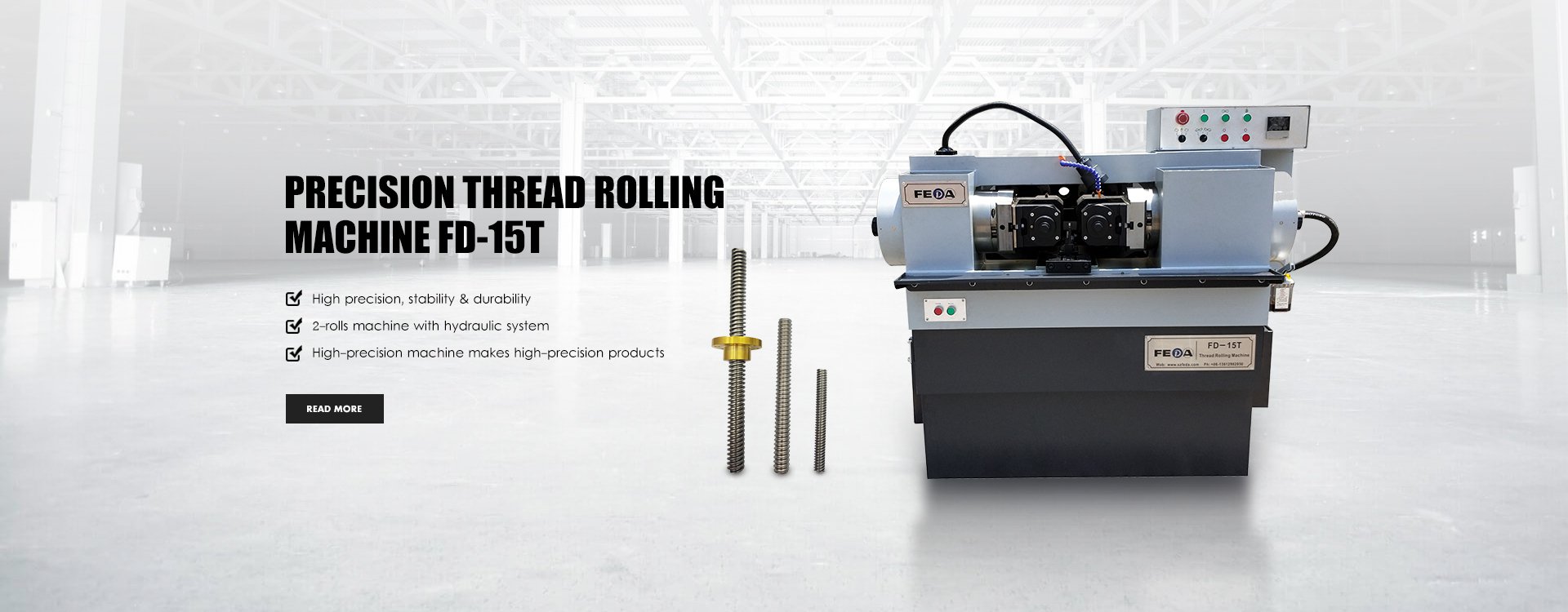 Three Rolls Machine