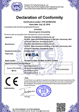CE For Vibration Bowl